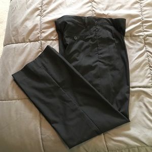 Boys size 14 pleated black dress pants